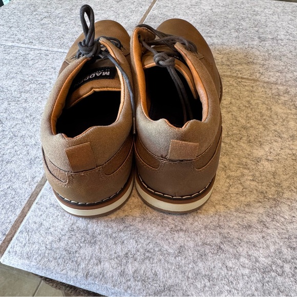 Steve Madden Landat Men's Cognac Brown Casual Oxford Shoes - Picture 2 of 7